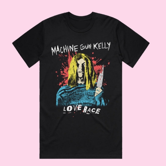 machine Gun kelly Shirts Love Race Machine Gun Kelly Tee Shirt